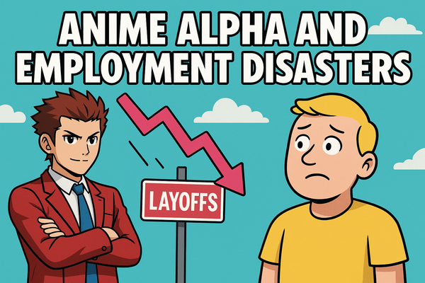 Anime Alpha And Employment Disasters